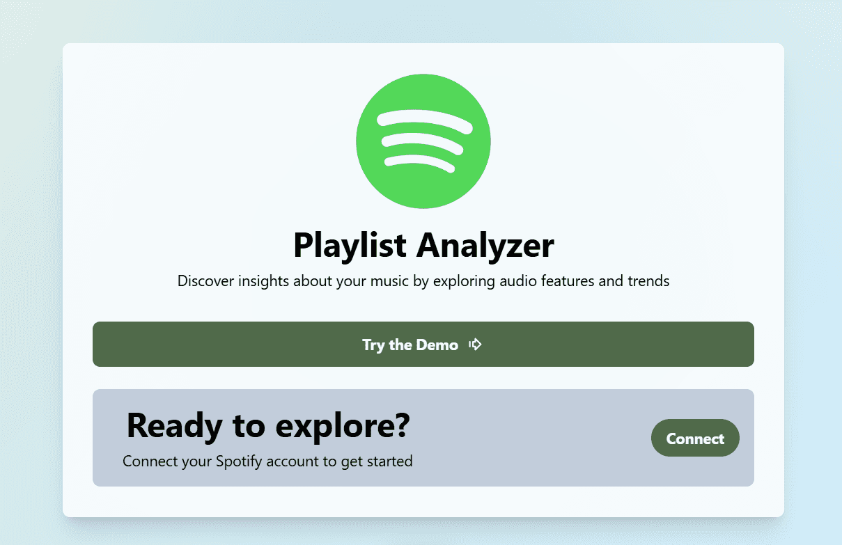 Playlist Analyzer
